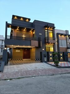 10 Marla modern house for sale in Bahria Town Rawalpindi Phase 8 front elevation