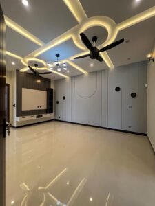 spacious TV lounge in luxury house Bahria Town Phase 8