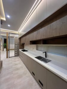 spacious modern kitchen in 10 Marla luxury house Bahria Town Rawalpindi